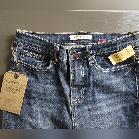 Women's Stetson High Rise Flare Stetson Jeans - Picture 2 of 6